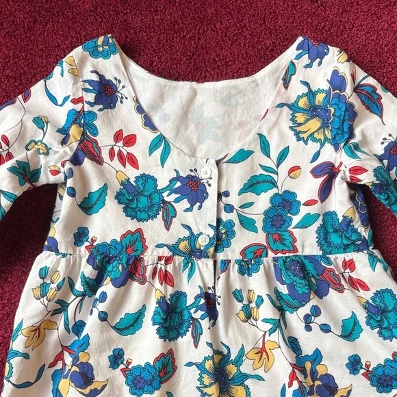 Janie and Jack Kids Floral and Striped Shirt Set - Picture 9 of 9